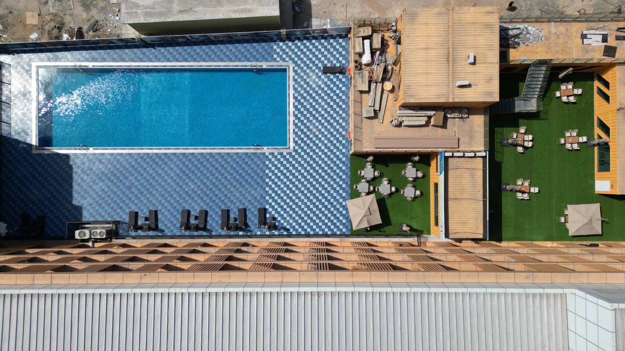 Escale International Hotel Yibuti Exterior foto